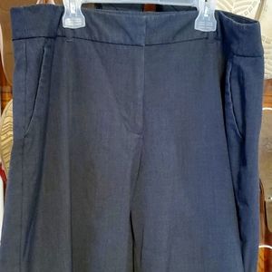 Women's size 18 wide leg grey Lane Bryant dress pants
